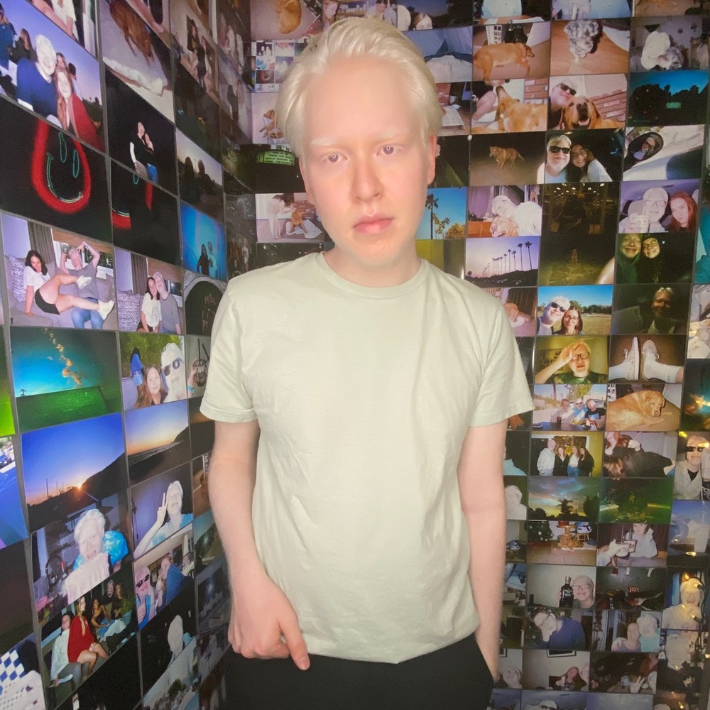 Mint green t shirt from H&M!!